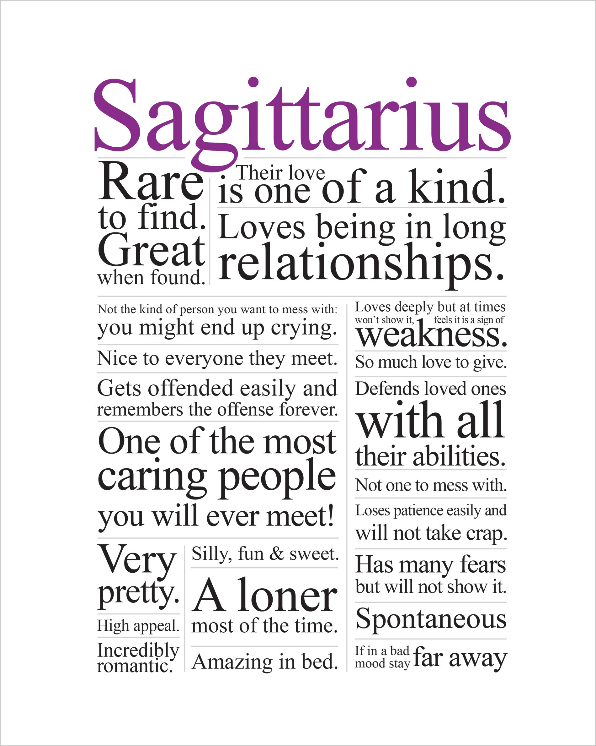 Sagittarius Print By Brittany Stager