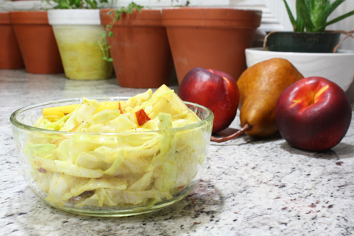 Guest Post: Curry Slaw & Fruit by This Dusty House