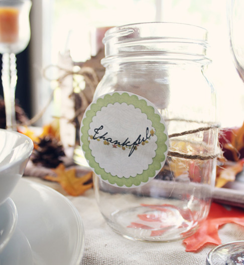 Thanksgiving Week: A Simple Fall Table Setting