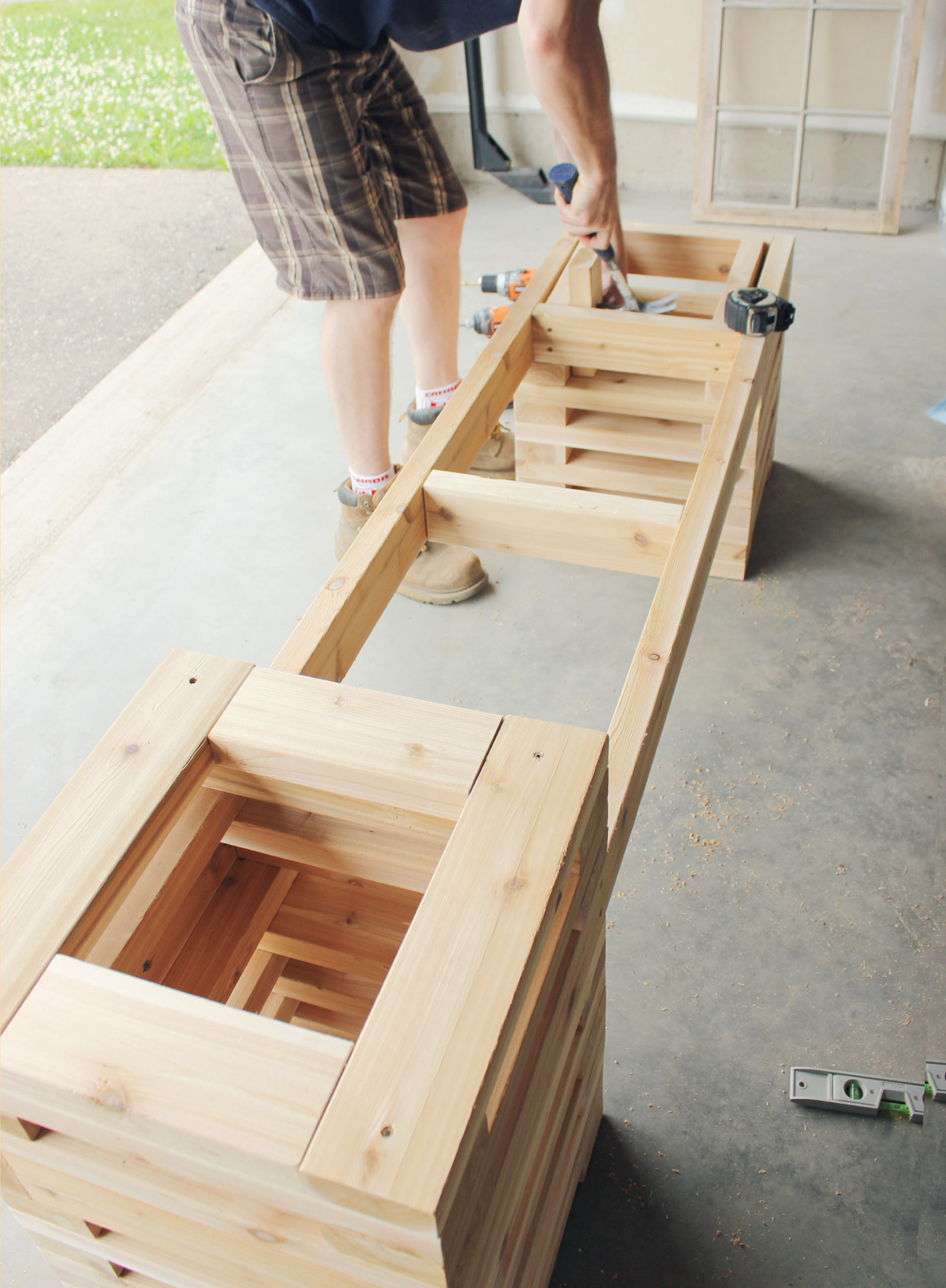 Cedar-Bench-Framing