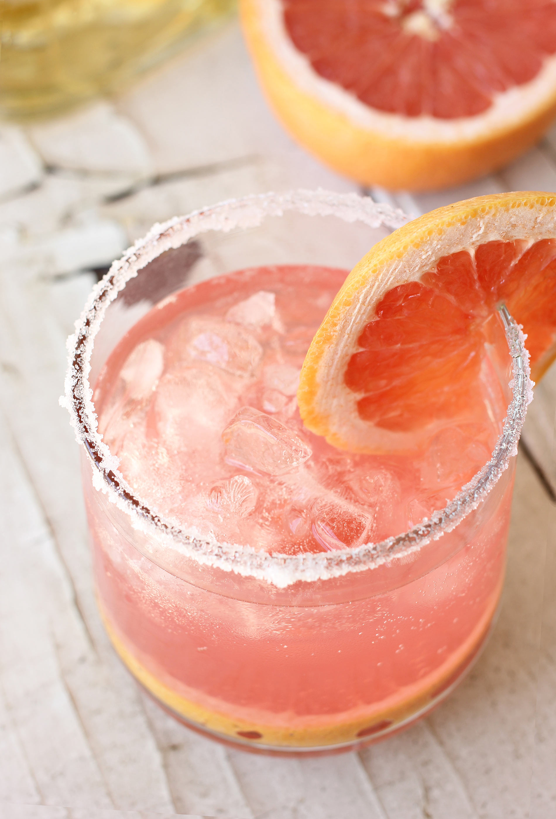 Tequila Ruby Red Grapefruit Paloma with SodaStream