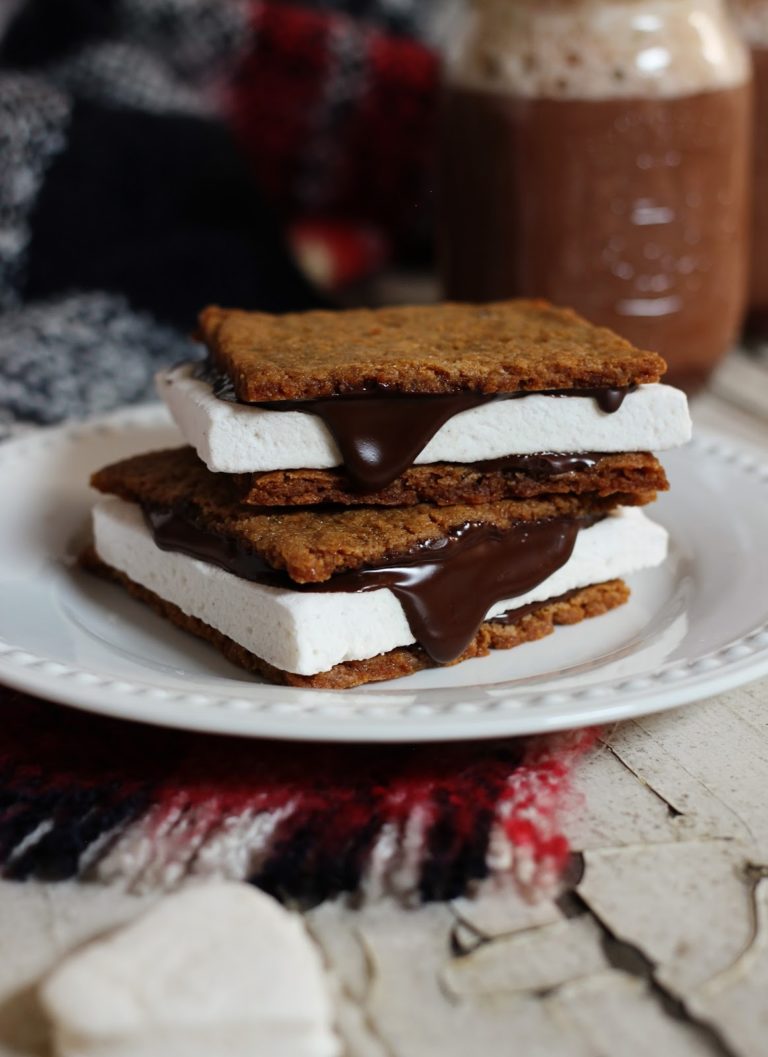 Pumpkin Spice Marshmallows + S’Mores from Butter Baked Goods