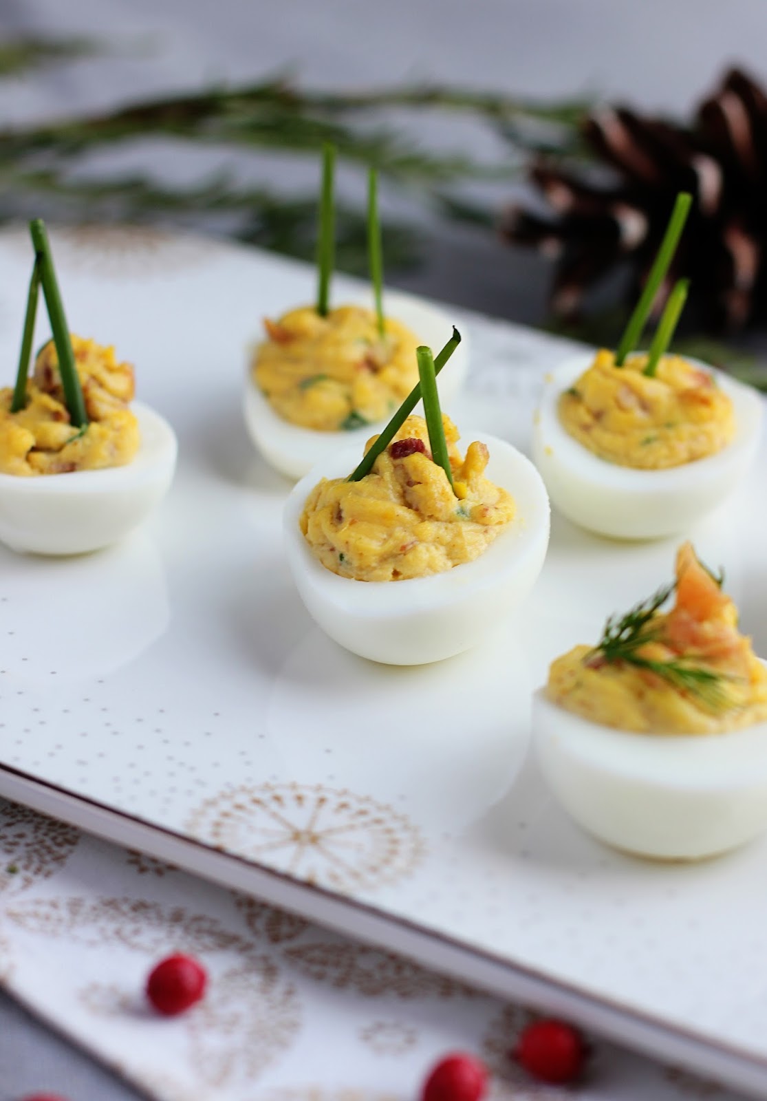 Bacon-Chive-Truffle-Deviled-Eggs