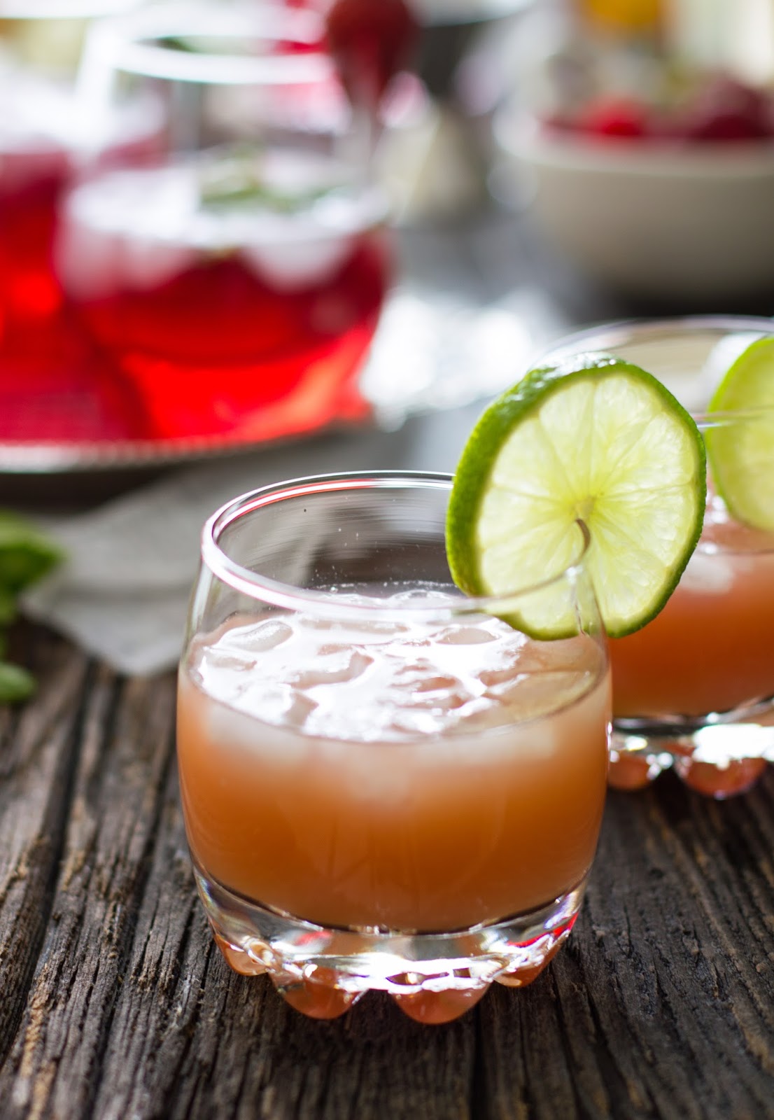Springtime Cranberry Cocktails • Brittany Stager