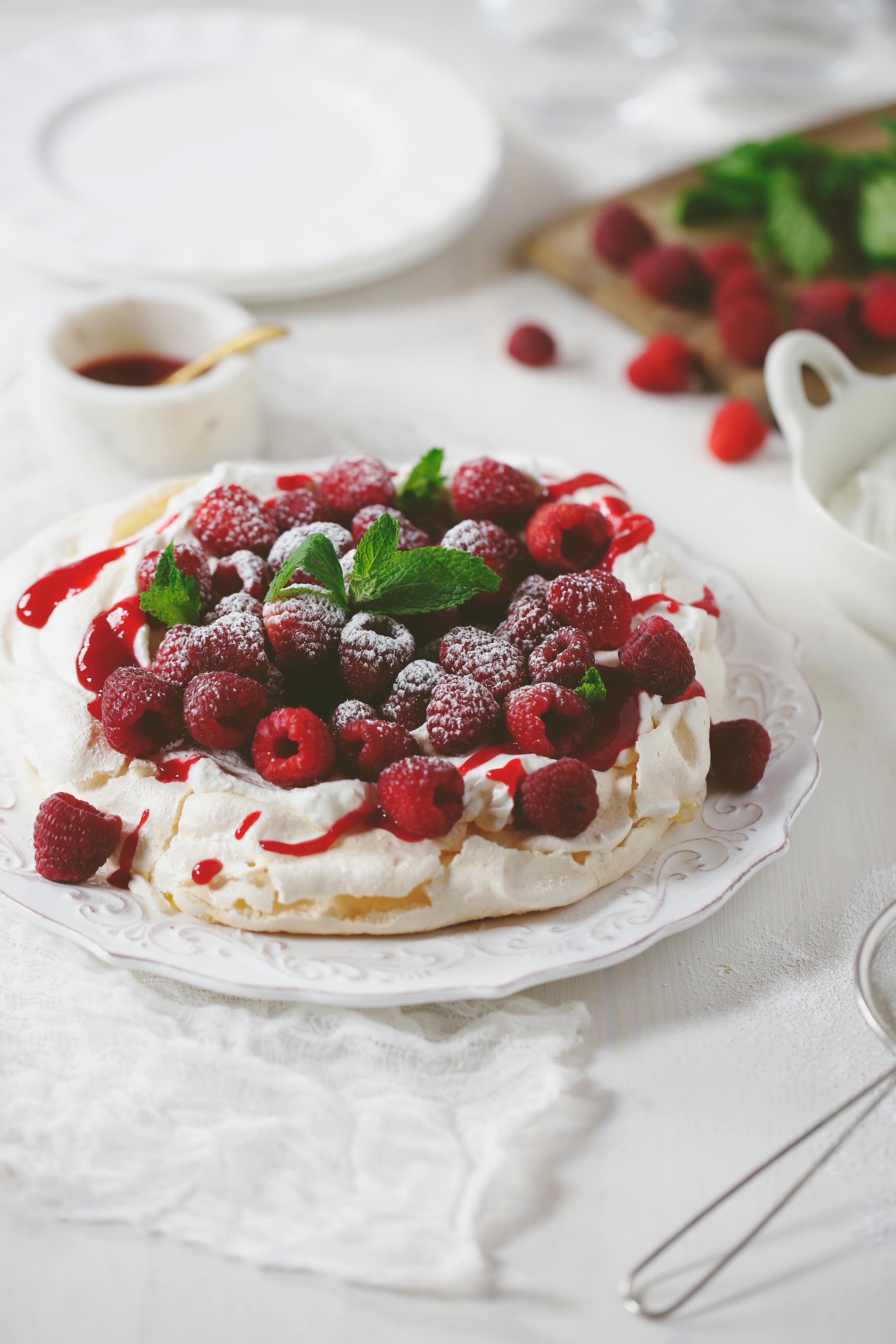 Raspberry-Pavlova-Whipped-Cream