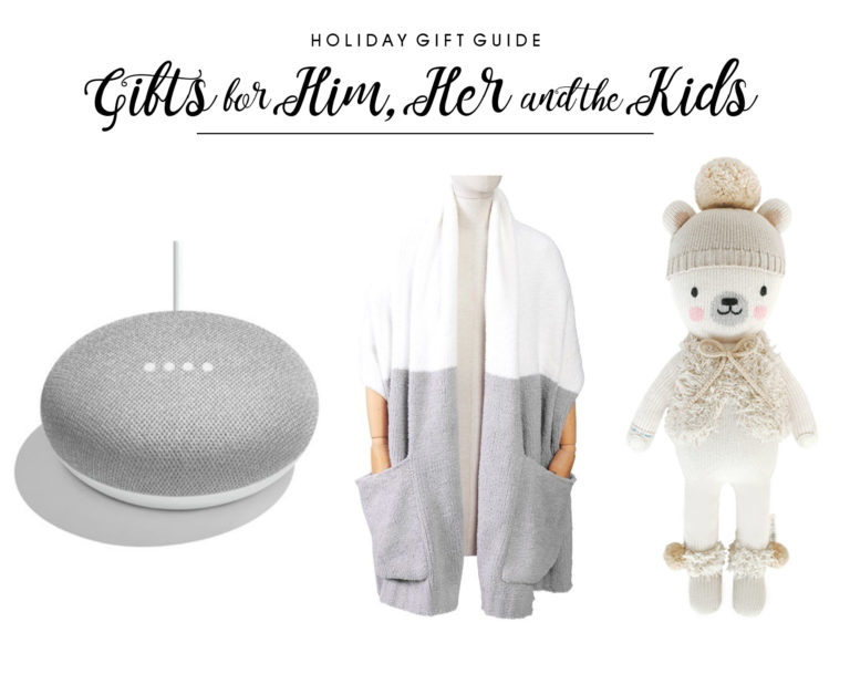 Christmas Gift Guide for Him, Her & The Littles