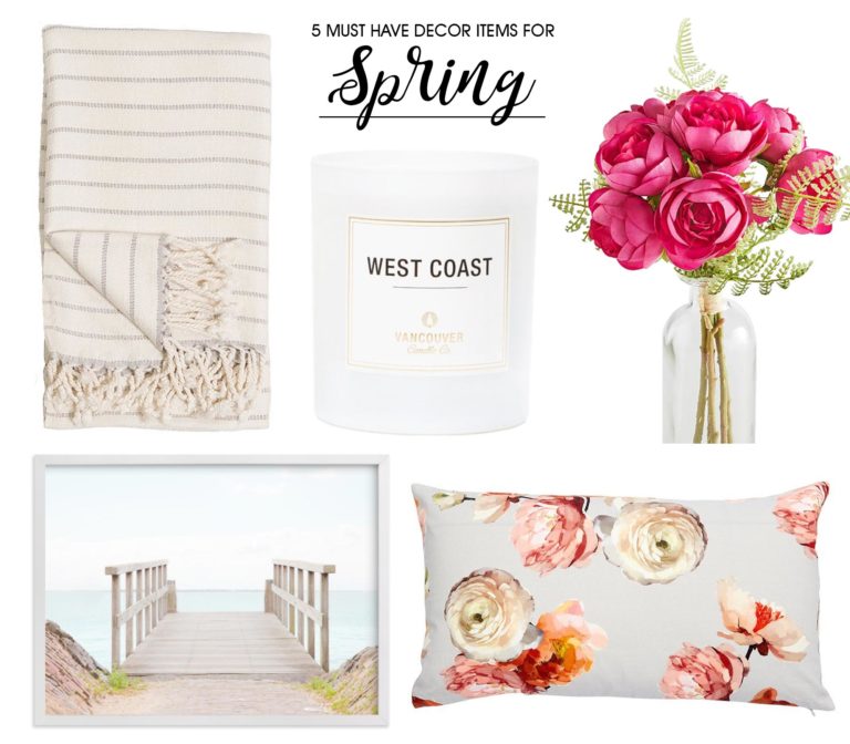 5 Must-Have Decor Items for Spring