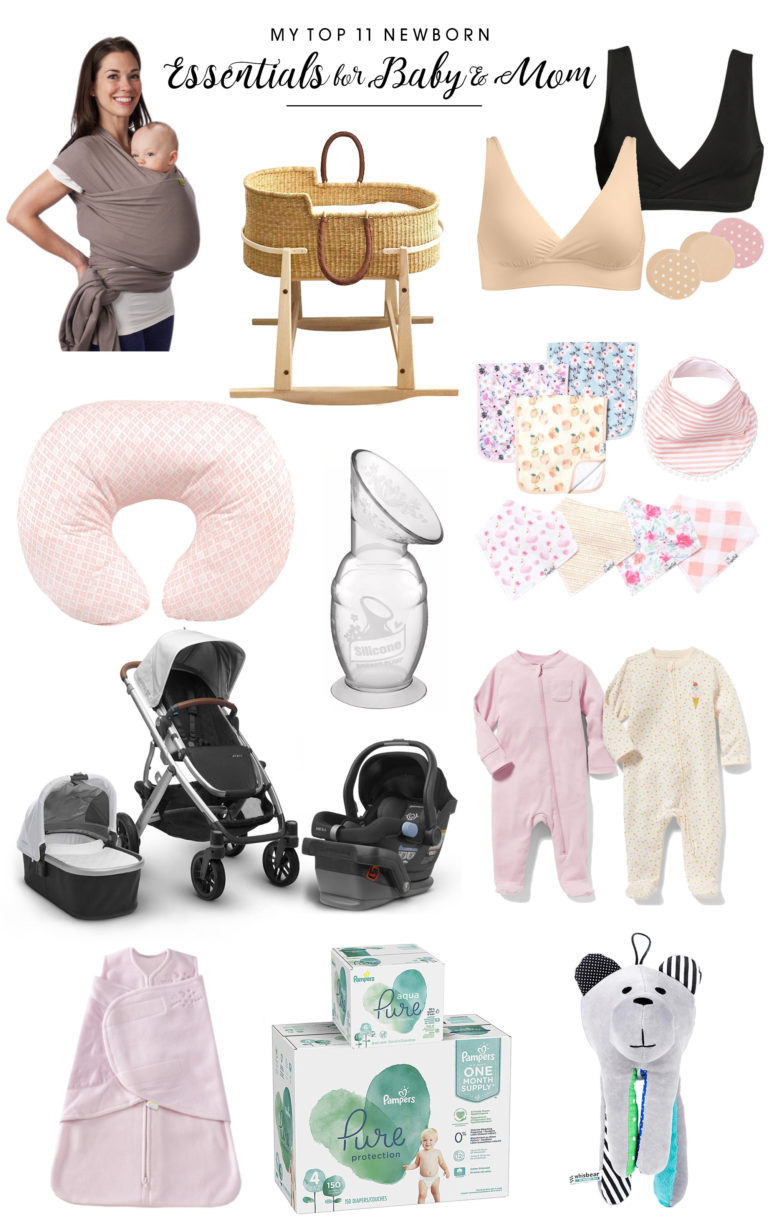 My Top 11 Newborn Essentials for Baby & Mom