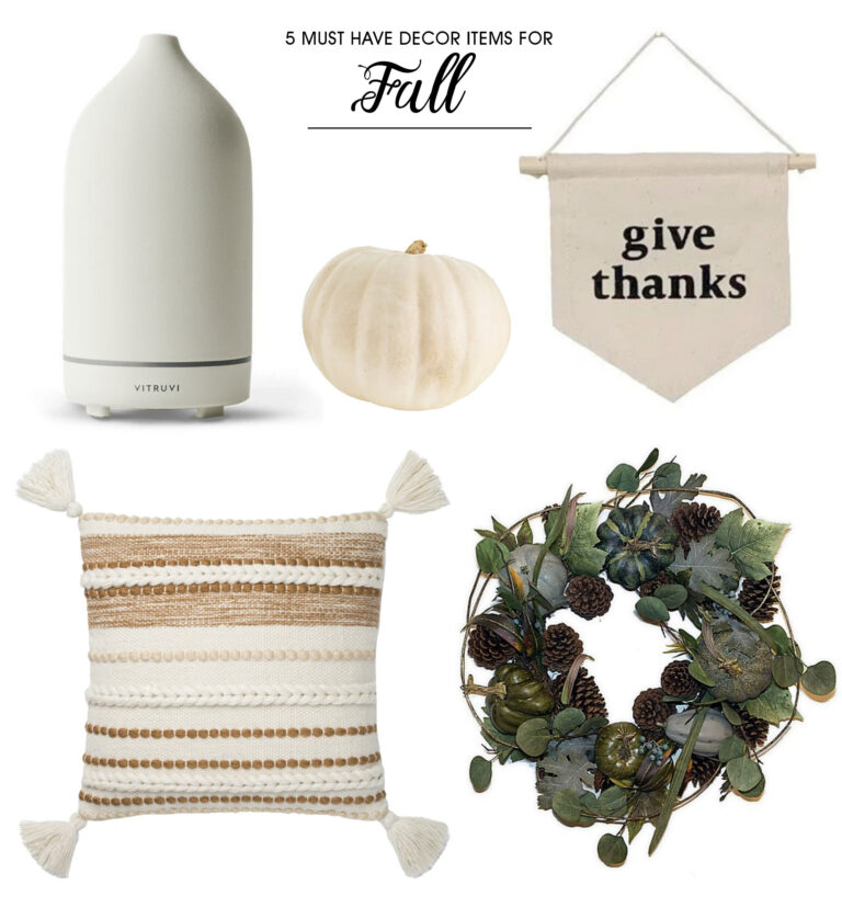 5 Must-Have Decor Items for Fall