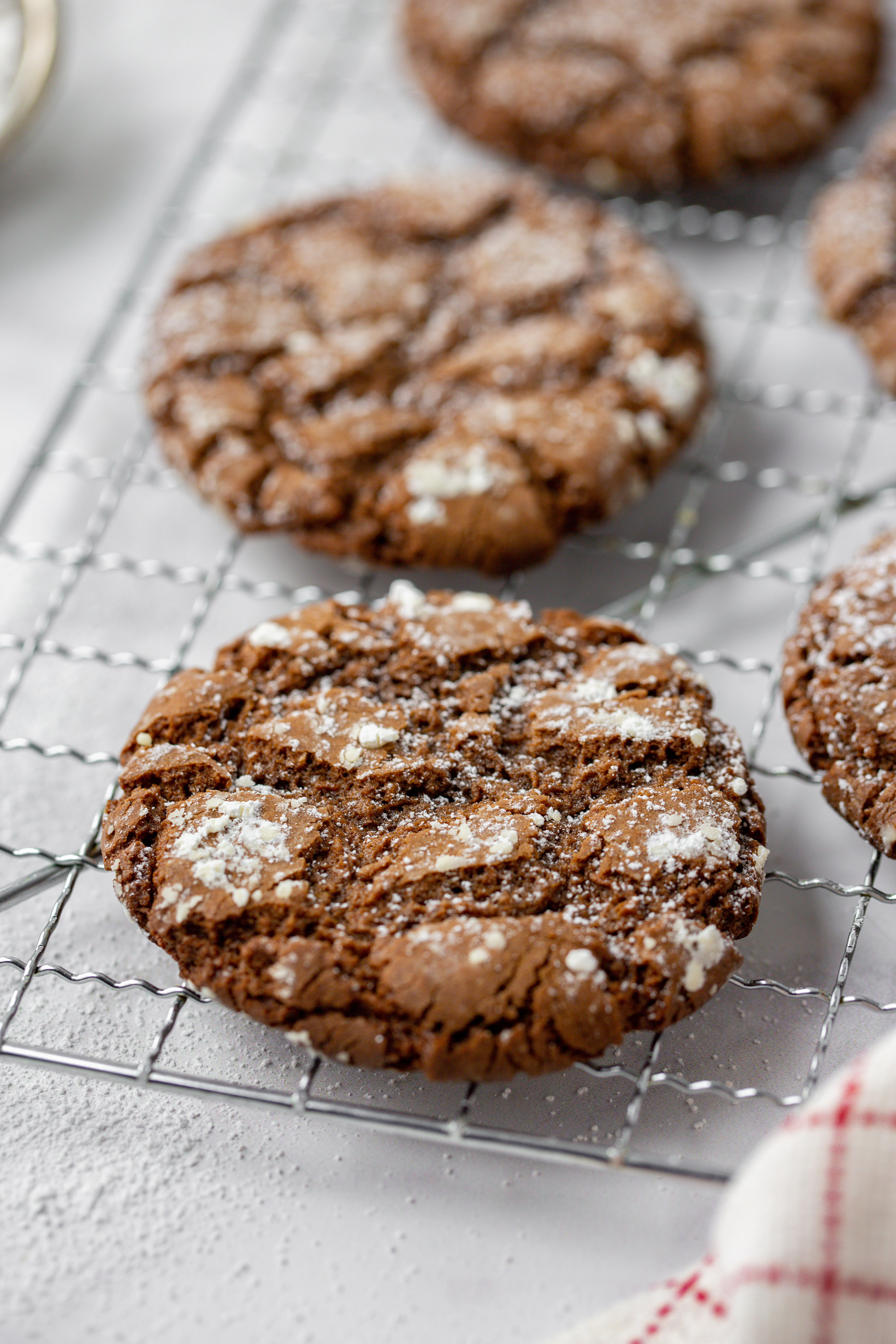 How to Make Double Chocolate Crinkle Cookies - Boston Girl Bakes