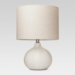 Textured Ceramic Accent Lamp