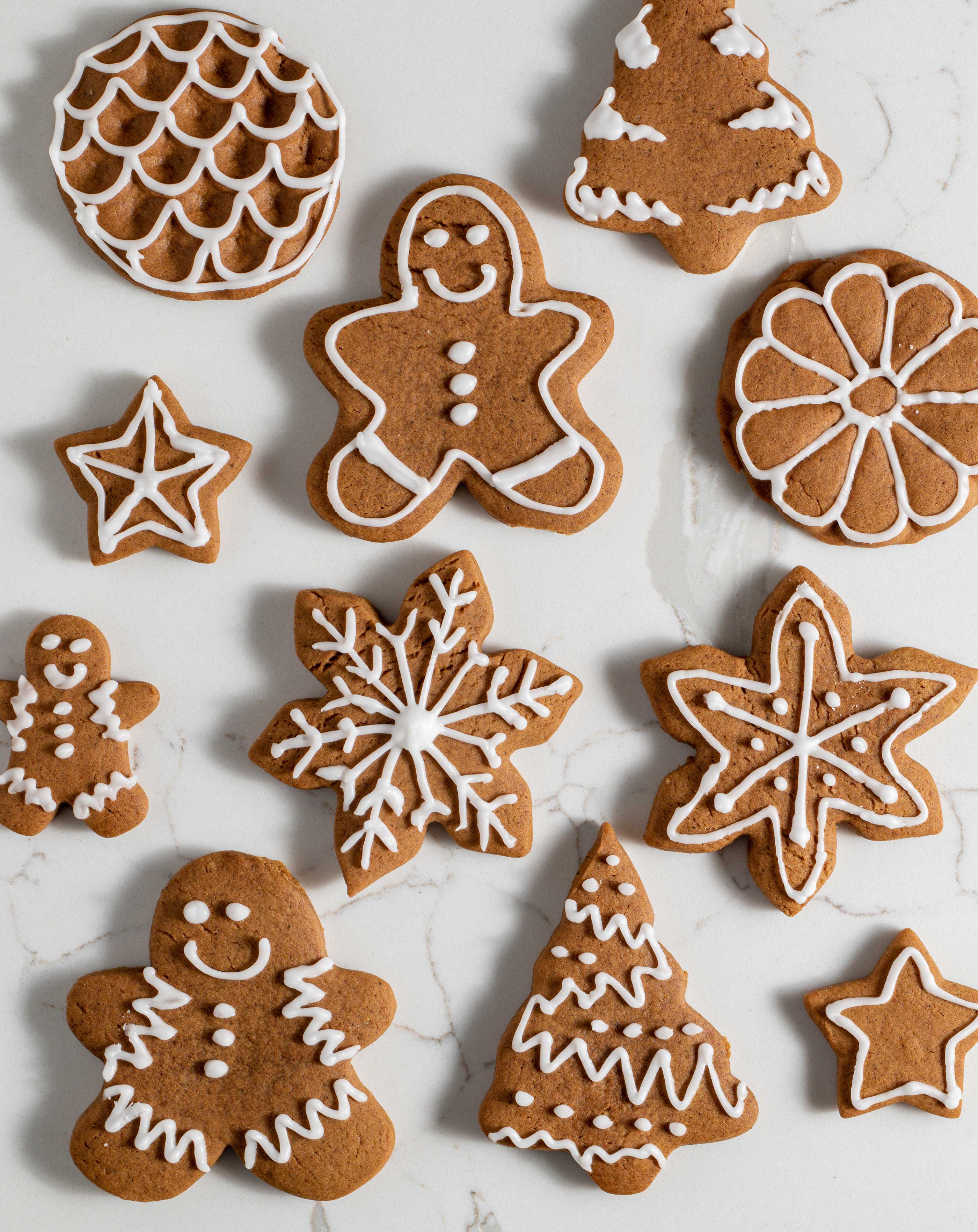 Classic Christmas Gingerbread Cookies